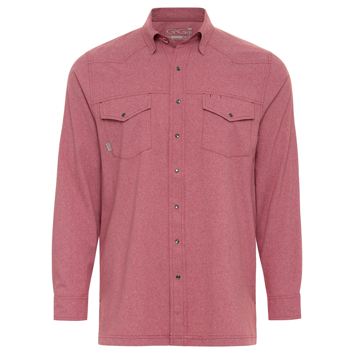 GameGuard Crimson Pearl Snap Long Sleeve Gameguard - The Attic Boutique