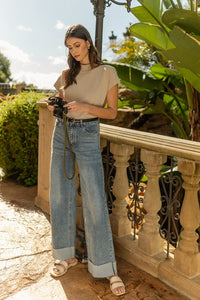 The Attic Boutique 90s Straight Jeans  - The Attic Boutique