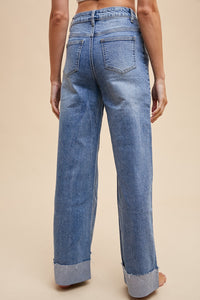 The Attic Boutique 90s Straight Jeans  - The Attic Boutique