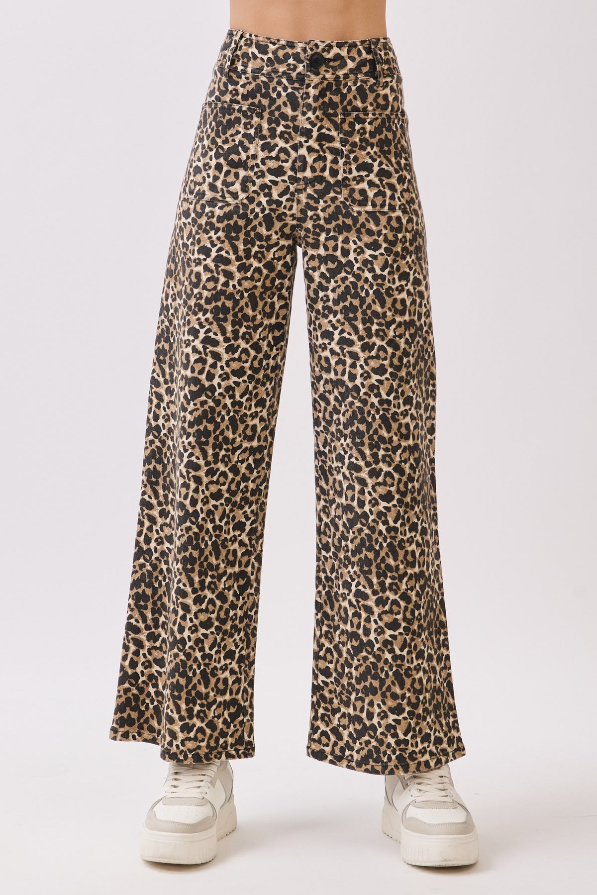 Sewn & Seen Devin Leopard Pants  - The Attic Boutique