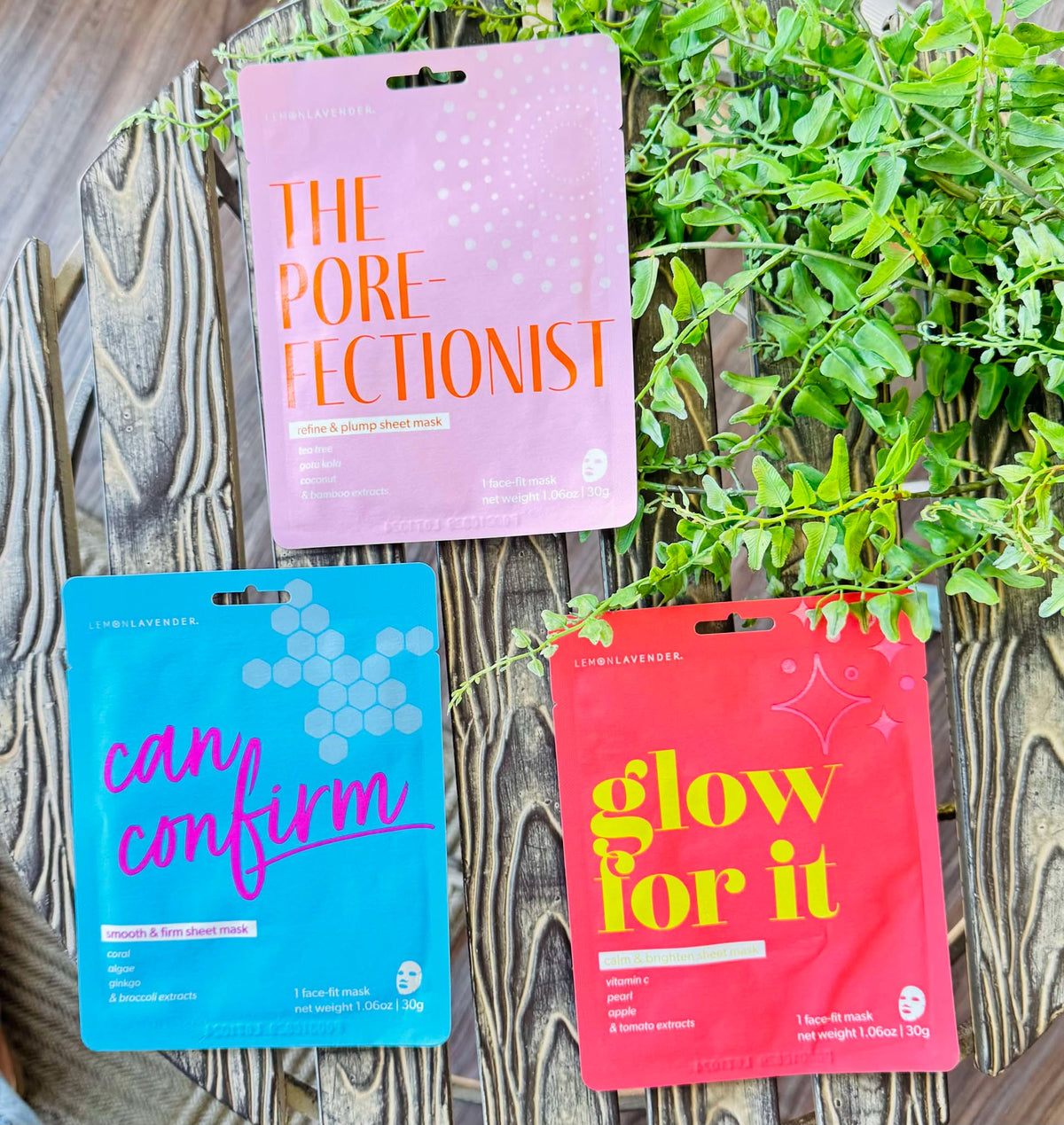 Lemon Lavender Lemon Lavender® Sheet Dreams Face Masks  - The Attic Boutique