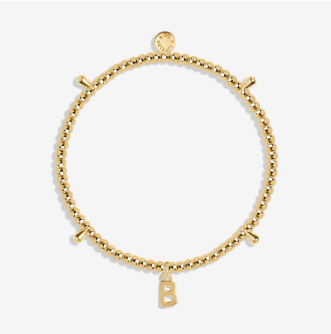 Katie Loxton Gold Initial Bracelet Jewelry - The Attic Boutique