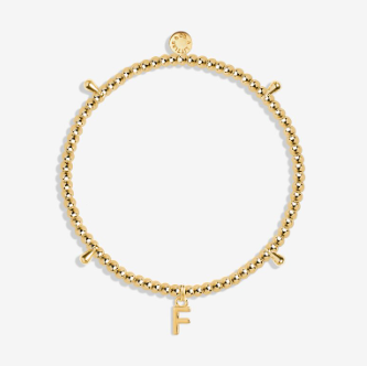 Katie Loxton Gold Initial Bracelet Jewelry - The Attic Boutique