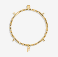 Katie Loxton Gold Initial Bracelet Jewelry - The Attic Boutique