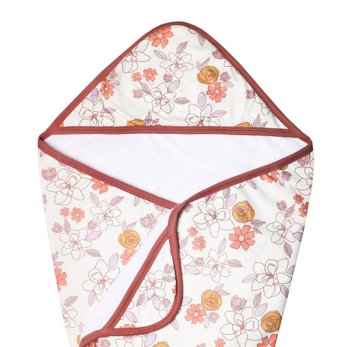 Copper Pearl Ferra Knit Hooded Towel  - The Attic Boutique