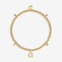 Katie Loxton Gold Initial Bracelet Jewelry - The Attic Boutique