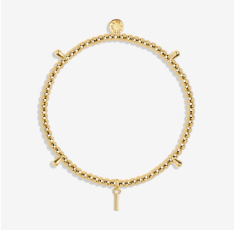 Katie Loxton Gold Initial Bracelet Jewelry - The Attic Boutique