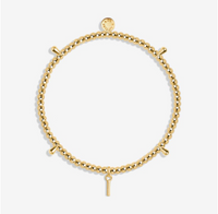 Katie Loxton Gold Initial Bracelet Jewelry - The Attic Boutique