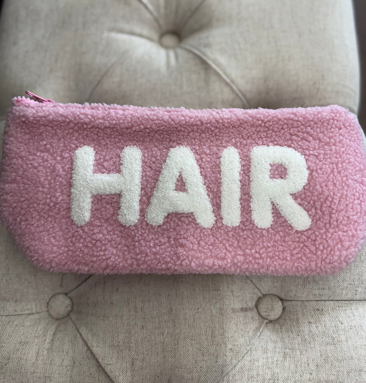 Beauty Stash Large Fluffy Cosmetic Bags  - The Attic Boutique