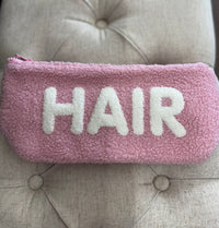 Beauty Stash Large Fluffy Cosmetic Bags  - The Attic Boutique