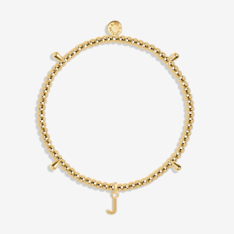 Katie Loxton Gold Initial Bracelet Jewelry - The Attic Boutique