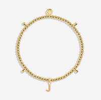 Katie Loxton Gold Initial Bracelet Jewelry - The Attic Boutique