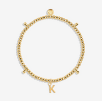 Katie Loxton Gold Initial Bracelet Jewelry - The Attic Boutique