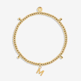 Katie Loxton Gold Initial Bracelet Jewelry - The Attic Boutique