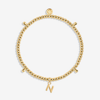 Katie Loxton Gold Initial Bracelet Jewelry - The Attic Boutique