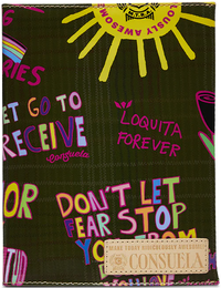 Consuela Olive Notebook Consuela - The Attic Boutique