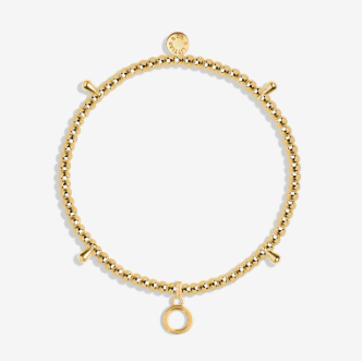 Katie Loxton Gold Initial Bracelet Jewelry - The Attic Boutique