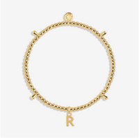 Katie Loxton Gold Initial Bracelet Jewelry - The Attic Boutique