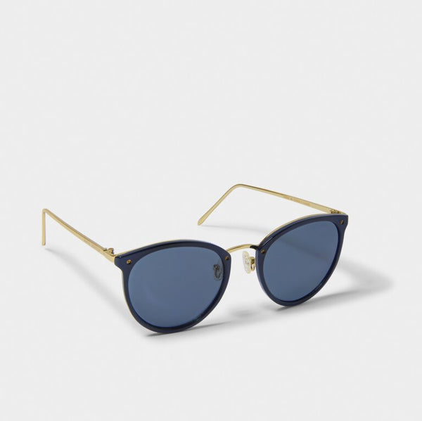 Katie Loxton Santorini Sunglasses in Navy - The Attic Boutique