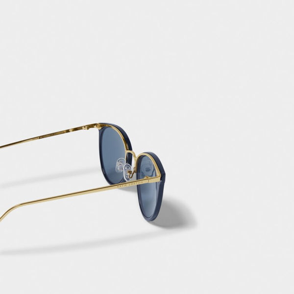 Katie Loxton Santorini Sunglasses in Navy - The Attic Boutique