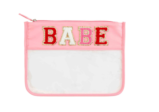 Mud Pie Clear Pouch Cases Handbags, Wallets & Cases - The Attic Boutique