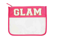 Mud Pie Clear Pouch Cases Handbags, Wallets & Cases - The Attic Boutique