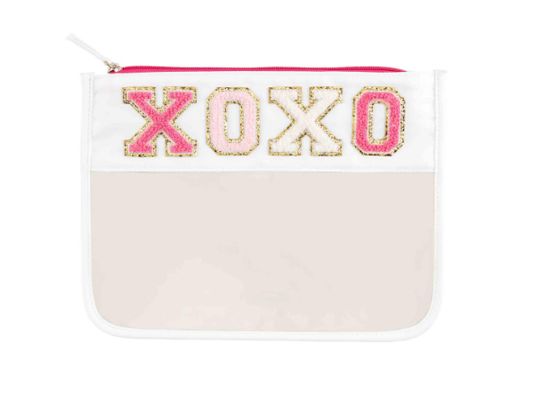 Mud Pie Clear Pouch Cases Handbags, Wallets & Cases - The Attic Boutique