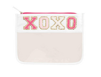 Mud Pie Clear Pouch Cases Handbags, Wallets & Cases - The Attic Boutique