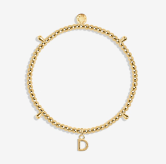 Katie Loxton Gold Initial Bracelet Jewelry - The Attic Boutique