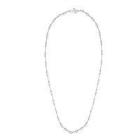 Natalie Wood Design She's Spicy Chain Link Necklace in Silver  - The Attic Boutique