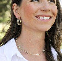 Natalie Wood Design Believer Cross Mini Necklace in Silver  - The Attic Boutique