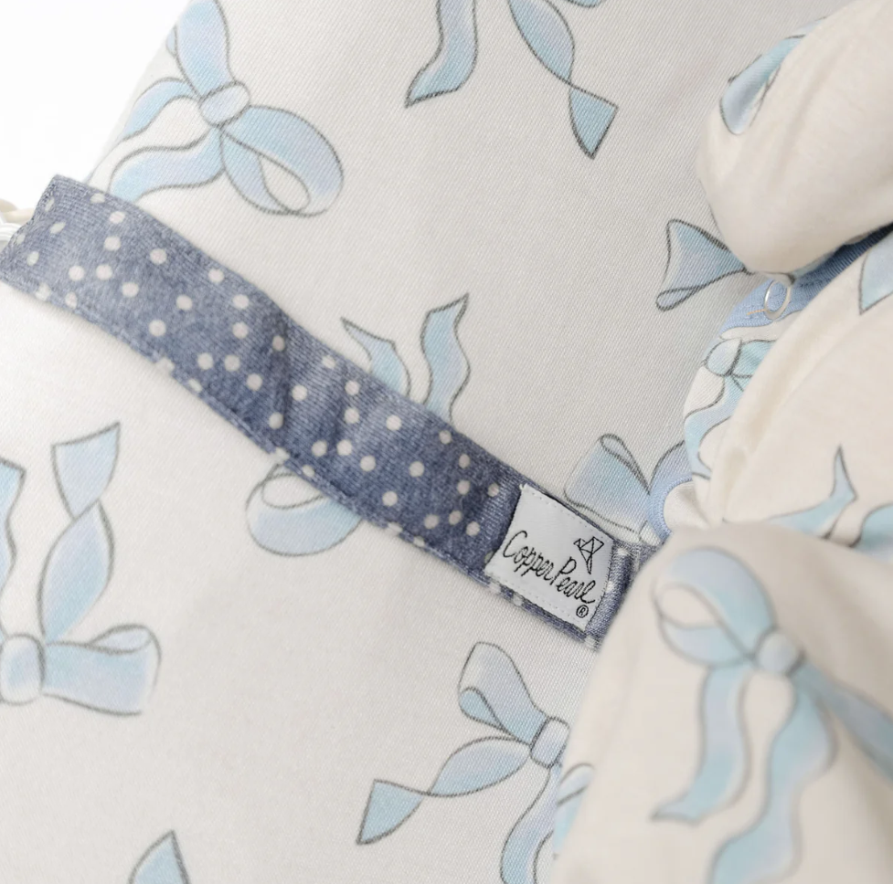 Copper Pearl Gemma In Tan Binky Clips  - The Attic Boutique