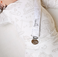 Copper Pearl Gage Binky Clips  - The Attic Boutique