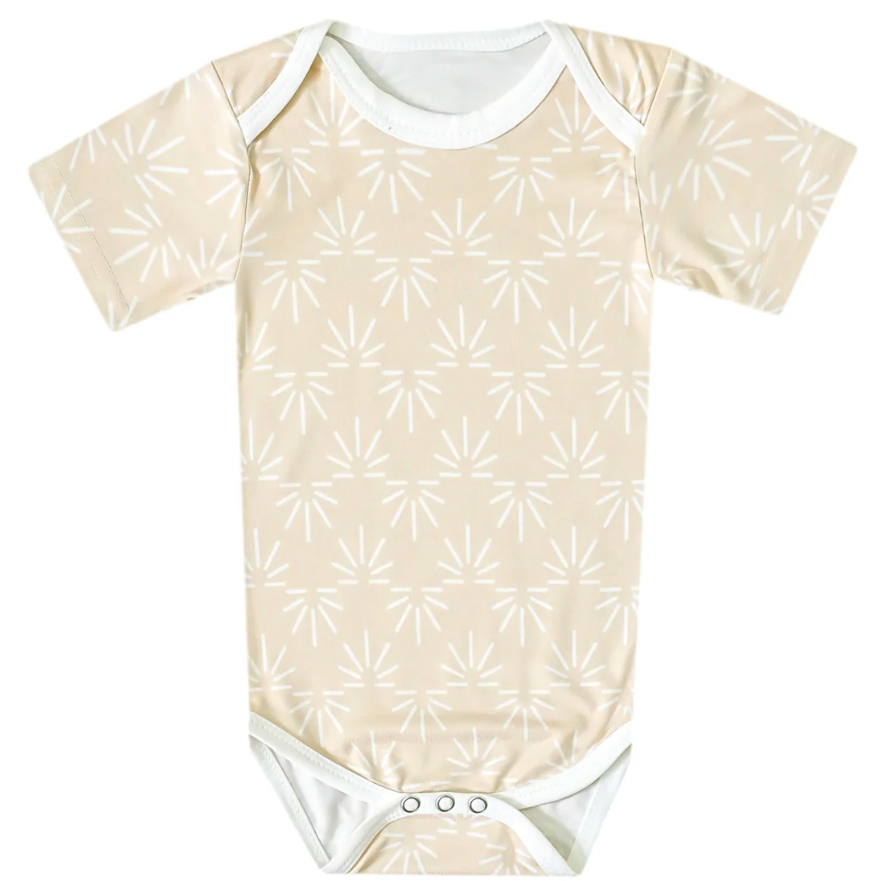 Copper Pearl Sol Short Sleeve Bodysuit  - The Attic Boutique