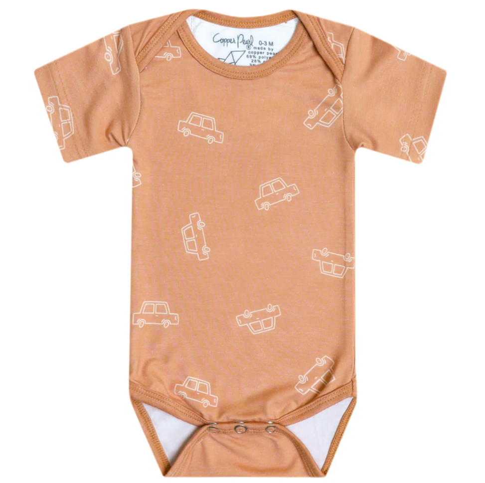Copper Pearl Cooper Short Sleeve Bodysuit  - The Attic Boutique