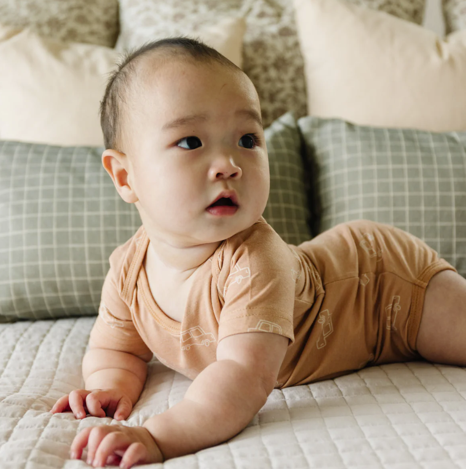 Copper Pearl Cooper Short Sleeve Bodysuit  - The Attic Boutique