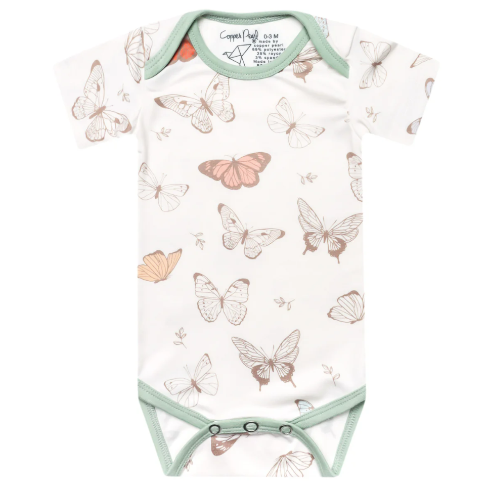 Copper Pearl Luna Short Sleeve Bodysuit  - The Attic Boutique