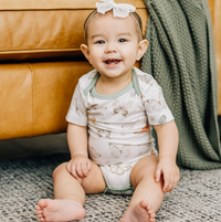 Copper Pearl Luna Short Sleeve Bodysuit  - The Attic Boutique