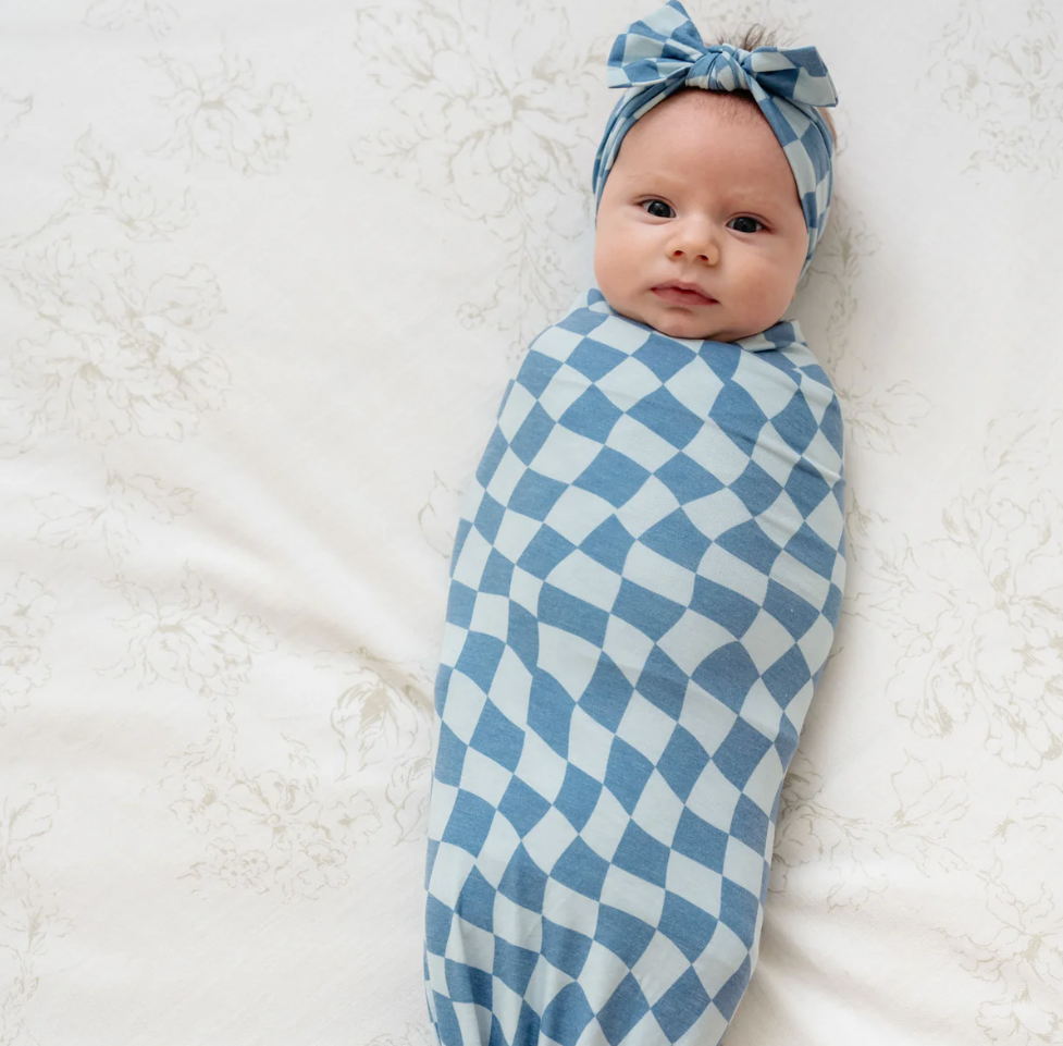 Copper Pearl Miles Knit Swaddle Blanket  - The Attic Boutique