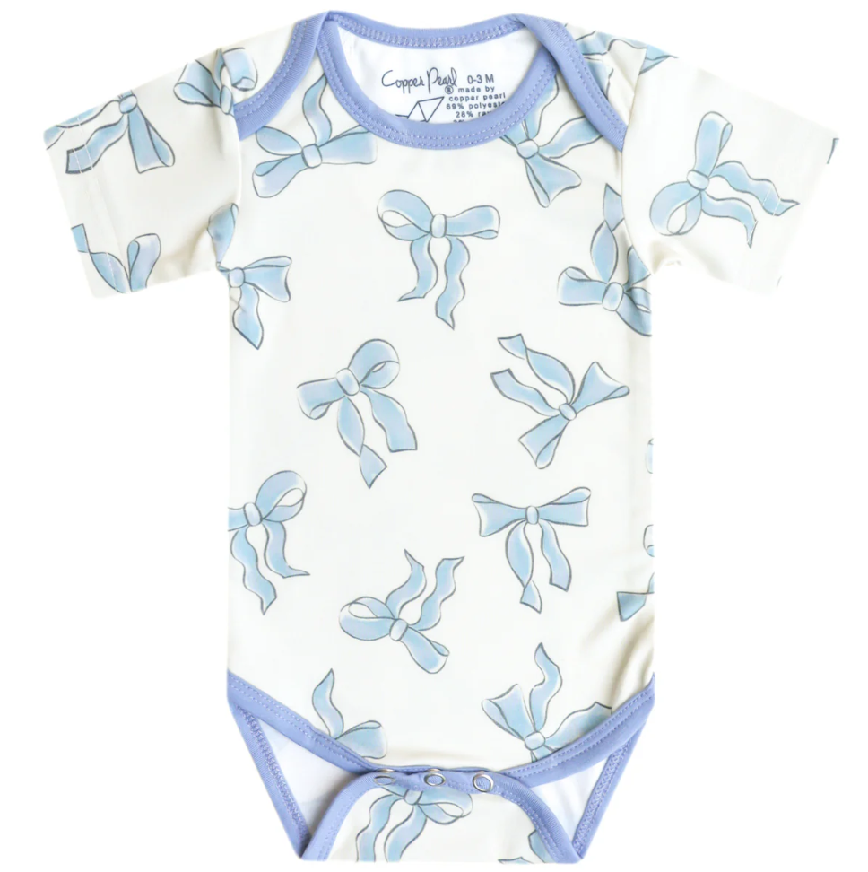 Copper Pearl Daphne Short Sleeve Bodysuit  - The Attic Boutique