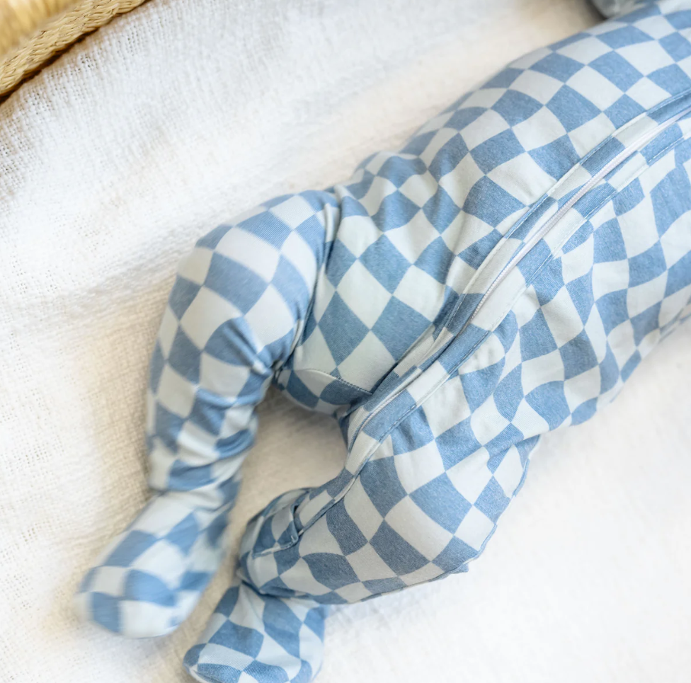 Copper Pearl Miles Zip-Up Footie Pajama  - The Attic Boutique