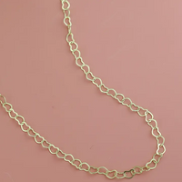 Natalie Wood Design Adorned Heart Layering Necklace in Gold  - The Attic Boutique