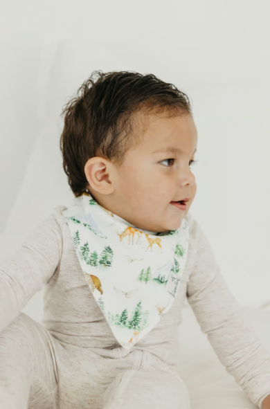 Copper Pearl Grayson Bandana Bib Set (4-Pack)  - The Attic Boutique