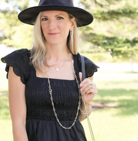Natalie Wood Design She's Spicy Chain Link Necklace in Silver  - The Attic Boutique