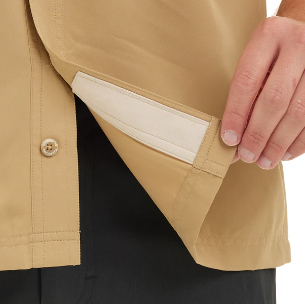 GameGuard Khaki Explorer Shirt | Microfiber Apparel & Accessories - The Attic Boutique