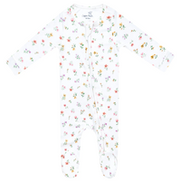 Copper Pearl Eloise Zip-up Footie  - The Attic Boutique