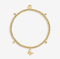 Katie Loxton Gold Initial Bracelet Jewelry - The Attic Boutique