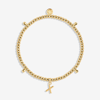 Katie Loxton Gold Initial Bracelet Jewelry - The Attic Boutique