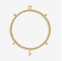 Katie Loxton Gold Initial Bracelet Jewelry - The Attic Boutique
