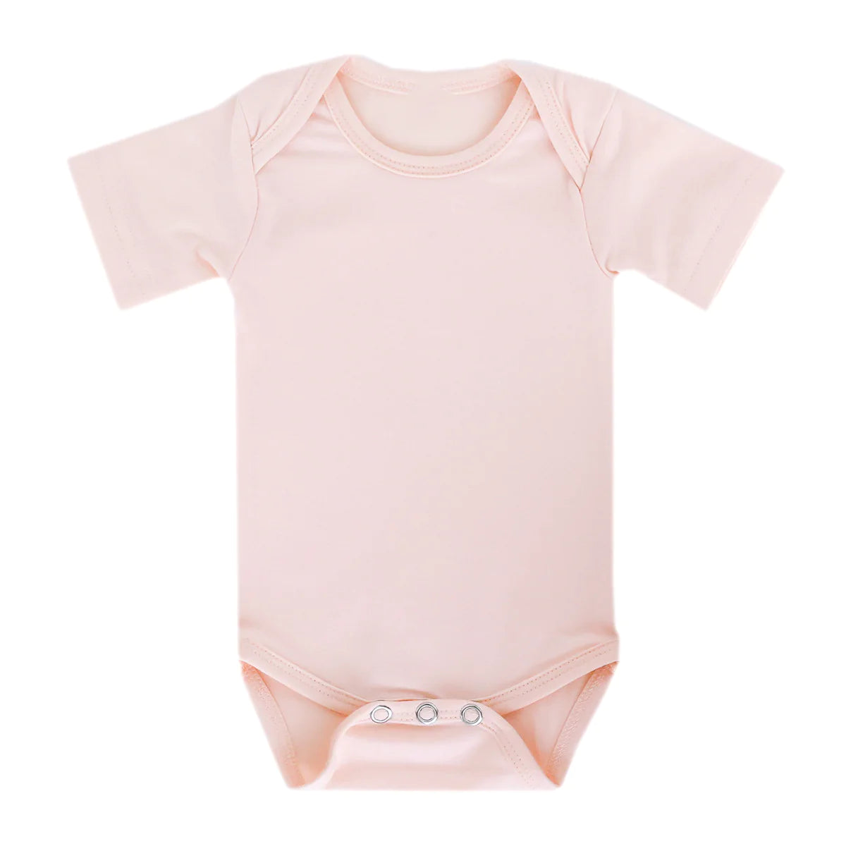Copper Pearl Blush Short Sleeve Bodysuit Baby - The Attic Boutique
